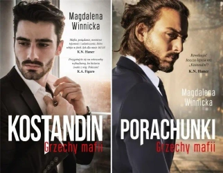 PAKIET Grzechy mafii Tom 1 - 3 Przysięga Winnicka - Winnicka Magdalena
