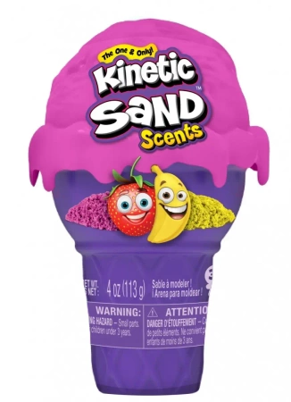 Piasek Kinetic Sand Pojemnik na lody - Spin Master