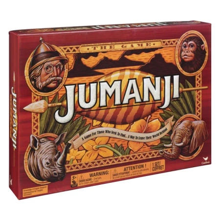 Gra CARDINAL GAMES Jumanji wersja drewniana - Spin Master