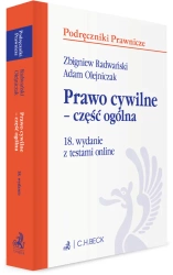 Prawo cywilne - część ogólna z testami online - Adam Olejniczak, Zbigniew Radwański
