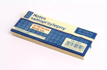 Notesy samoprzylepne (12 sztuk)
