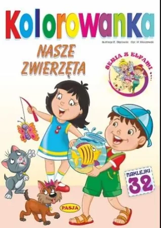 Kolorowanka Nasze zwierzęta - praca zbiorowa