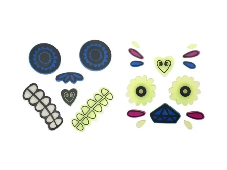 Naklejki żelowe na Dynię mix 2szt - PartyDeco