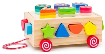 Wózek z klockami 3w1 91988 Woody