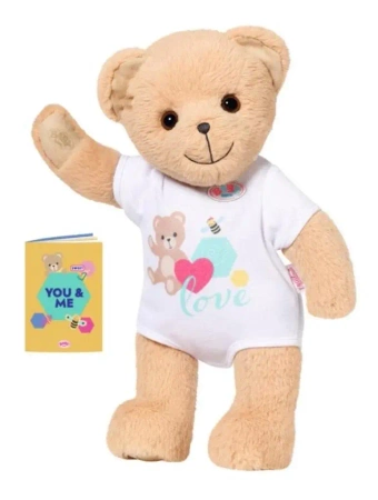 Baby born - Pluszowy miś biały - Zapf