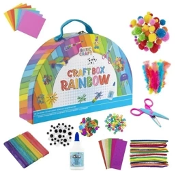 Pudełko do rękodzieła tęcza, rainbow craft - Grafix