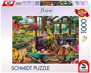 Puzzle PQ 1000 Szopa ogrodowa - Schmidt
