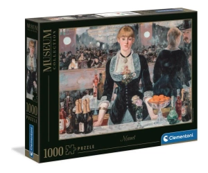 Puzzle 1000 muzeum Manet A bar at the Folies-Bergere 39661 - Clementoni