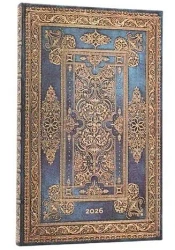 Kalendarz książkowy maxi 2026 Blue Luxe - Paperblanks