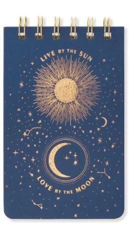 Notatnik A6/40K linia Live By The Sun Cloth... - Designworks Ink