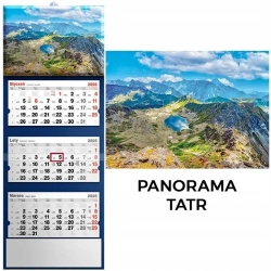 Kalendarz 2026 trójdzielny panorama tatr - Evena