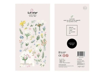 Naklejki ozdobne Dzikie Kwiaty - Suatelier