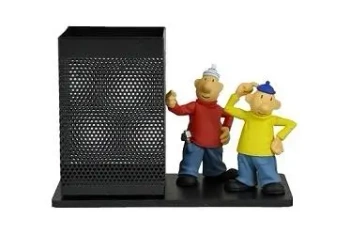 Przybornik biurkowy z figurkami: Pat i Mat... - Tisso Toys