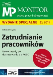 eBook Zatrudnianie pracowników Nowe zasady po dostosowaniu RODO - Sebastian Kryczka