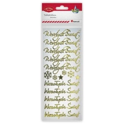 Naklejki foliowe Wesołych Świąt BN - Titanum