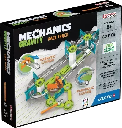 Mechanics Gravity. Zestaw konstrukcyjny, 67 elementów