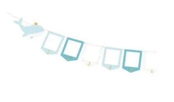 Girlanda na zdjęcia Wieloryb 10.5x15cm - PartyDeco