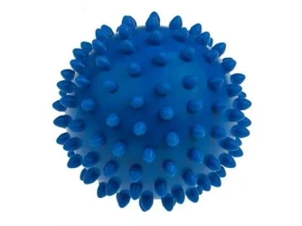 Piłka rehabilitacyjna niebieska 9cm - Tullo
