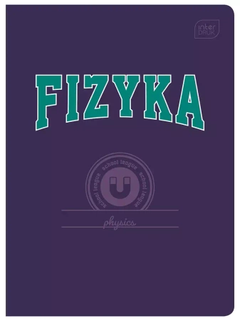 Zeszyt A5 60k kratka fizyka HYBRID FSC Mix Credit p10  cena za 1szt