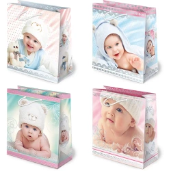 Torebki ozdobne T8-5 Niemowlaki 10 sztuk - PAW S.C.