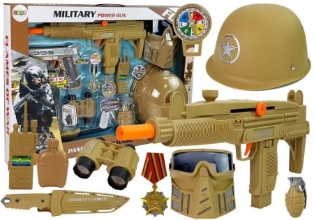 Zestaw wojskowy - Leantoys
