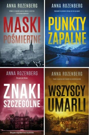 PAK 4x David Redfern Maski Punkty Umarli Znaki - Anna Rozenberg
