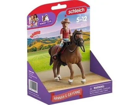 Horse Club - Hannah i Cayenne - SCHLEICH