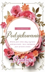 Karnet Podziękowania - YEKU