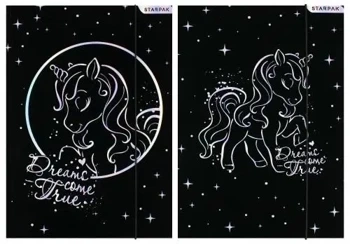 Teczka z gumką A4 Unicorn - STARPAK
