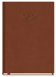 Terminarz 2026 A5 tygodniowy Popularny brązowy - Michalczyk i Prokop