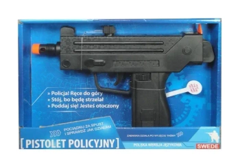 Pistolet policyjny z polskim modułem dźwiękowym - SWEDE