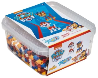 Koraliki i tablica w pudełku Psi Patrol 900el - Hama