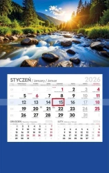 Kalendarz 2026 jednodzielny Lux MIX - Parma Press