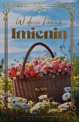 Karnet imieniny kobiece 2K-192 - YEKU