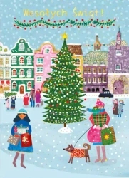 Karnet B6 Boże Narodzenie - Świąteczne zakupy - Henry