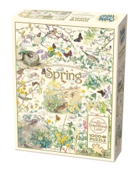 Puzzle 1000 Ludowy pamiętnik Wiosna 112702 - Cobble Hill