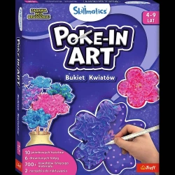 Skillmatics, Poke-In Art. Bukiet kwiatów. Zestaw kreatywny