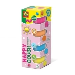 Plastelina Happy 4x90g - SES