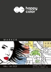 Blok do markerów ART A4/25K 100g Happy Color - GDD