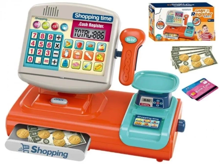Kasa sklepowa z kalkulatorem 29x16x13,5cm - Madej