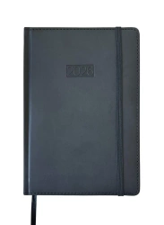 Kalendarz 2026 A5 LUX tygodniowy czarny V5 K-A5T L - AVANTI