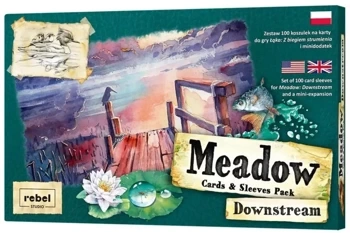 Gra Łąka (Meadow) Koszulki z zestawem kart - Rebel