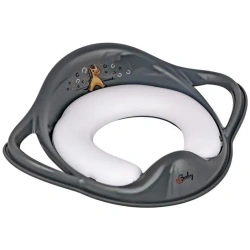 Nakładka miękka na sedes Konik Minimal szary - Maltex