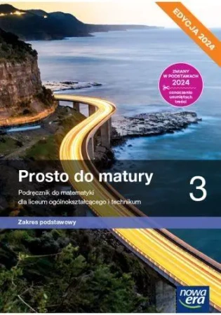 Matematyka LO 3 Prosto do matury podr. ZP 2024 - Maciej Antek, Krzysztof Belka, Piotr Grabowski