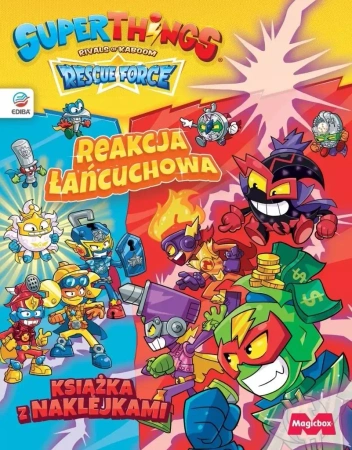 SuperThings Rivals of Kaboom. Rescue Force. Książk - praca zbiorowa
