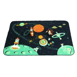 Mata z drewnianymi elementami Przygoda w Kosmosie - Tender Leaf Toys