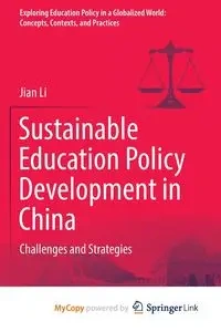 Sustainable Education Policy Development in China - Li Jian