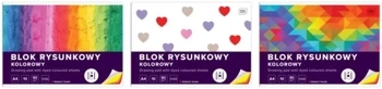 Blok rysunkowy A4/10K barwiony w masie (10szt) - INTERDRUK