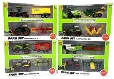Traktor Metalowy 2-pack MIX - Macyszyn Toys