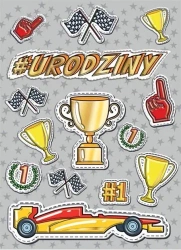 Karnet B6 Urodziny 1 - Henry